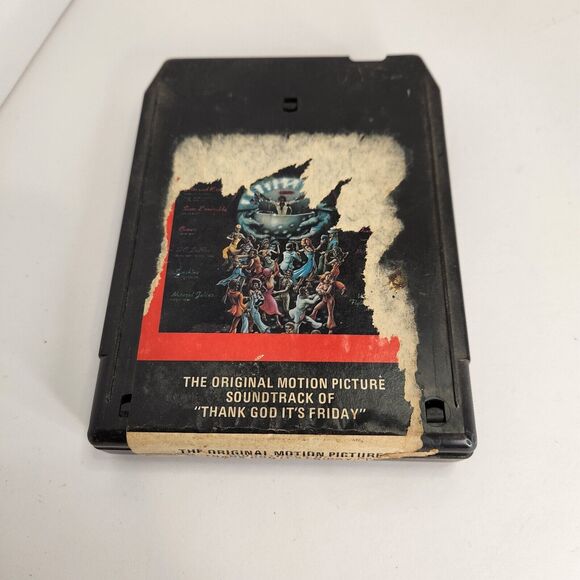 The Original Motion Picture Soundtrack of "Thank God It's Friday" 8-Track - Picture 1 of 3